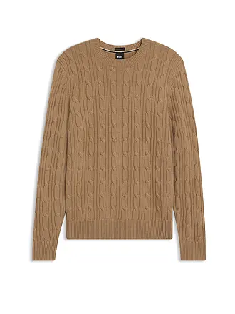 BOSS | Nombre del producto: Pullover H-HETICO | camel